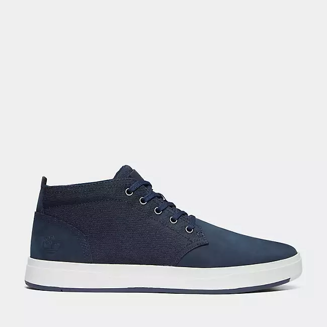 Timberland Men's Davis Square Chukka Shoes - Navy Energy Return Core