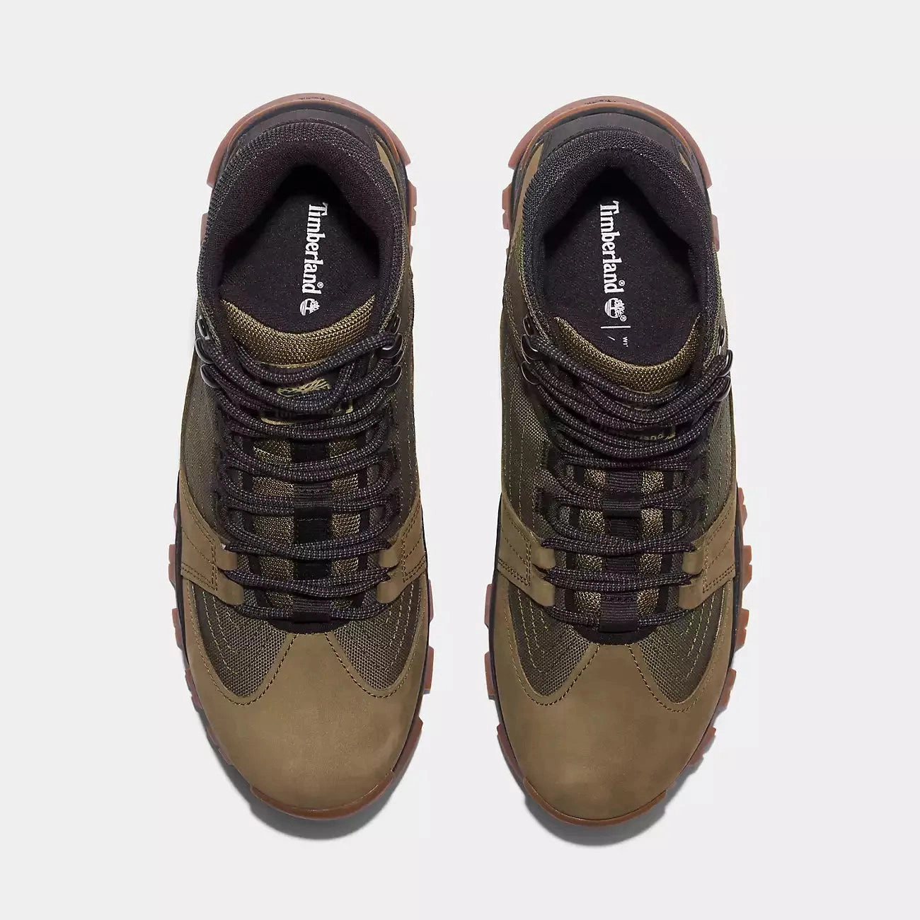 Timberland Men's Mt. Maddsen Mid Lace-Up Hiking Boot Shoes - Olive Nubuck Sneaker Deals