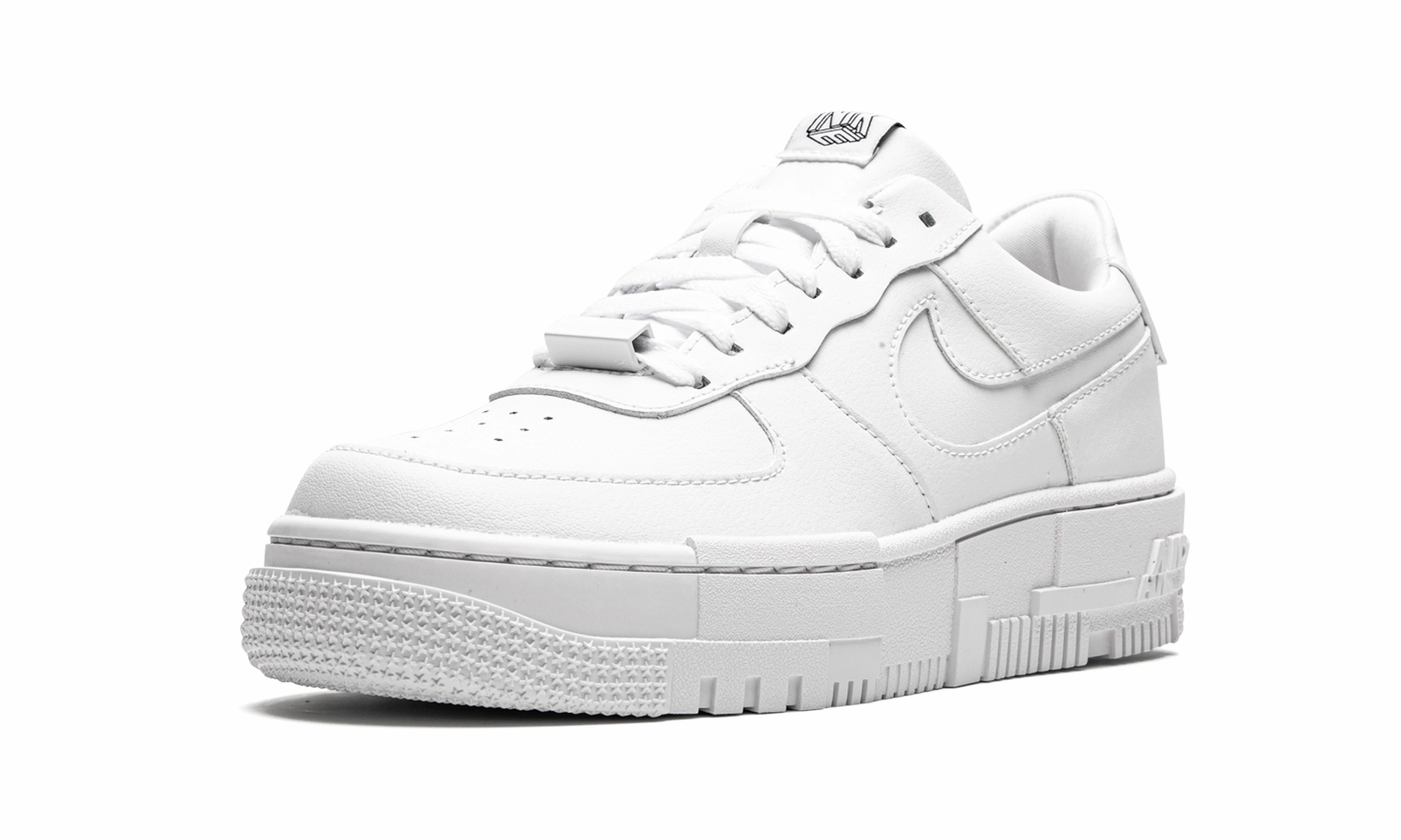 AIR FORCE 1 PIXEL MNS WMNS "Triple White" Airy Feel
