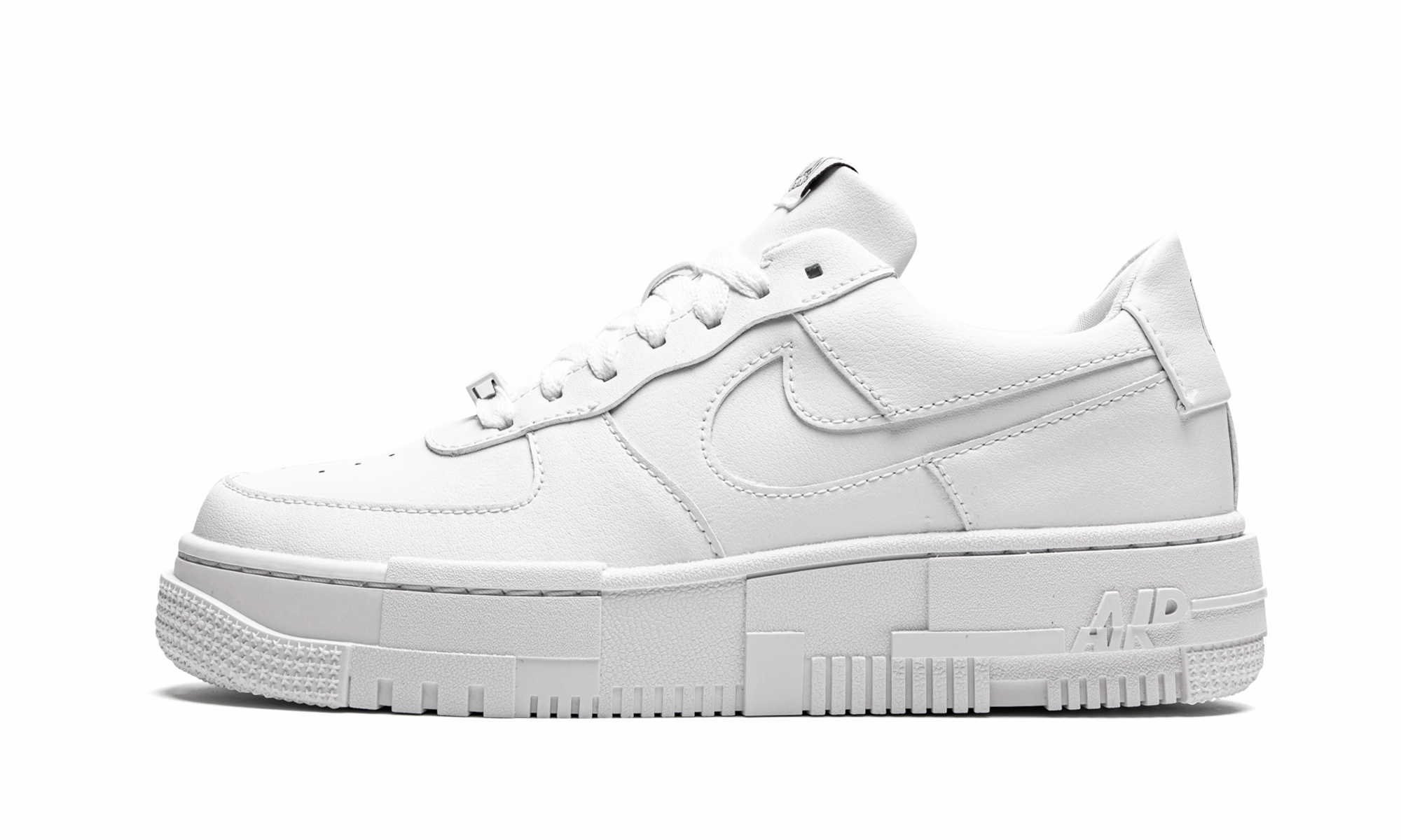 AIR FORCE 1 PIXEL MNS WMNS "Triple White" Leisure Day All People