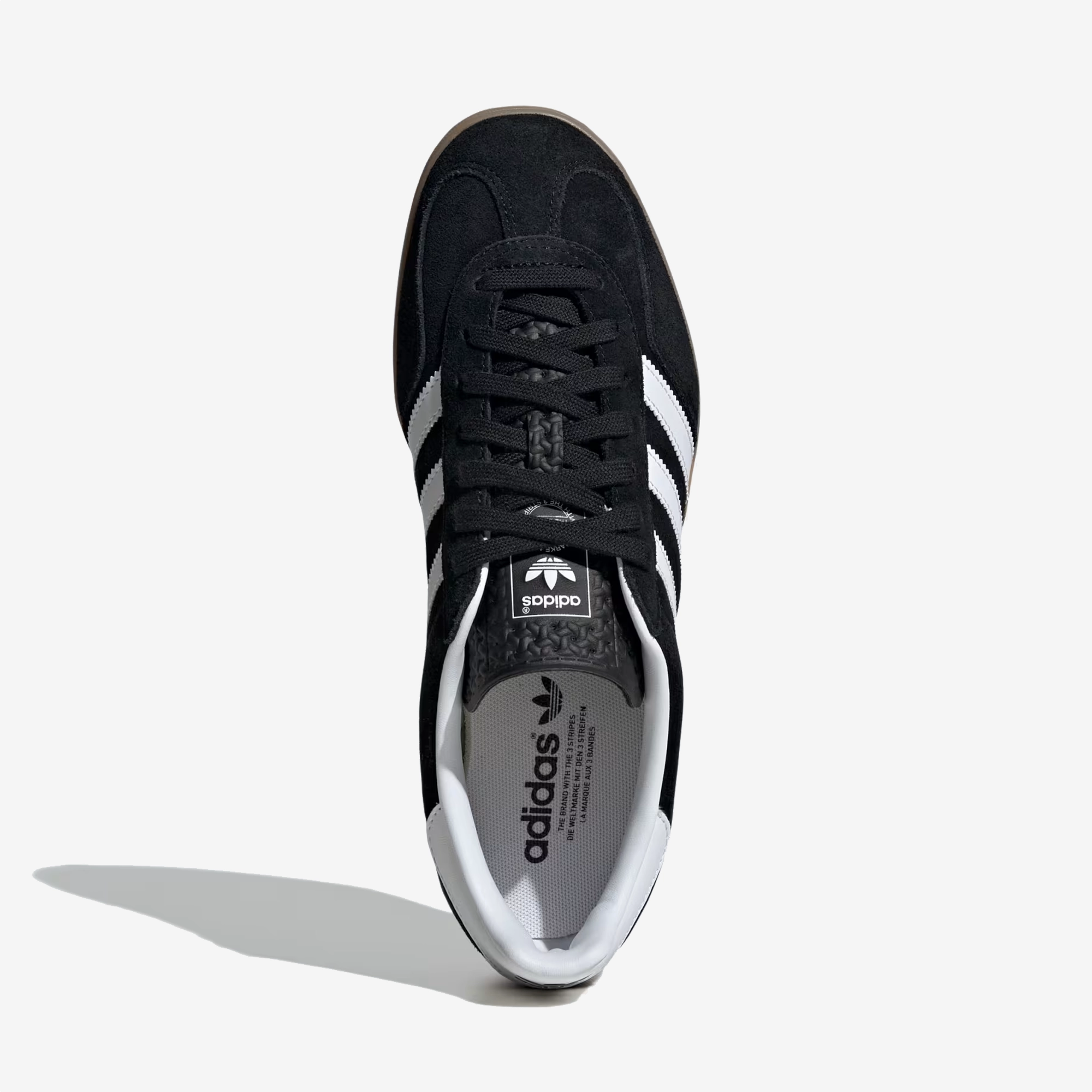ADIDAS ORIGINALS | GAZELLE INDOOR { CORE BLACK/CLOUD WHITE/GUM Athletic Appeal