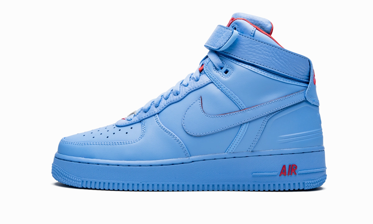 Breathe Comfort Abrasion Resistant Material Air Force 1 High "Just Don - Varsity Blue"