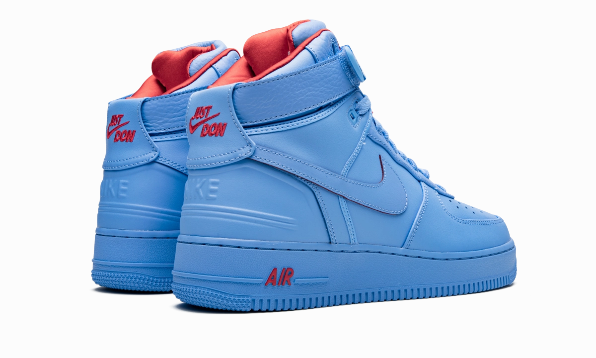 Air Force 1 High "Just Don - Varsity Blue" Zen Style Simple Touch