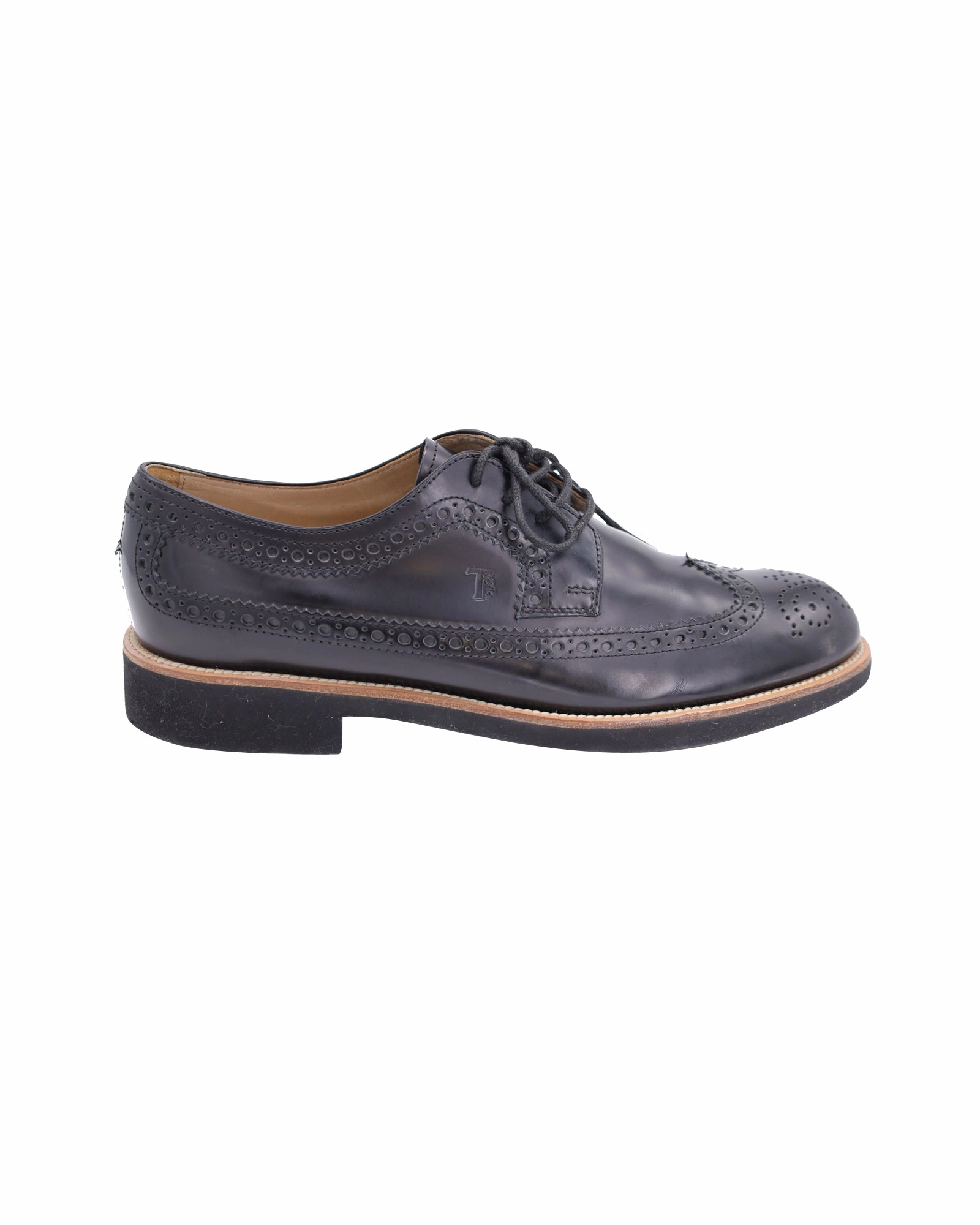 Student Oxfords Professional Leather Shoes Tod's Lace Up Oxford in Black Leather