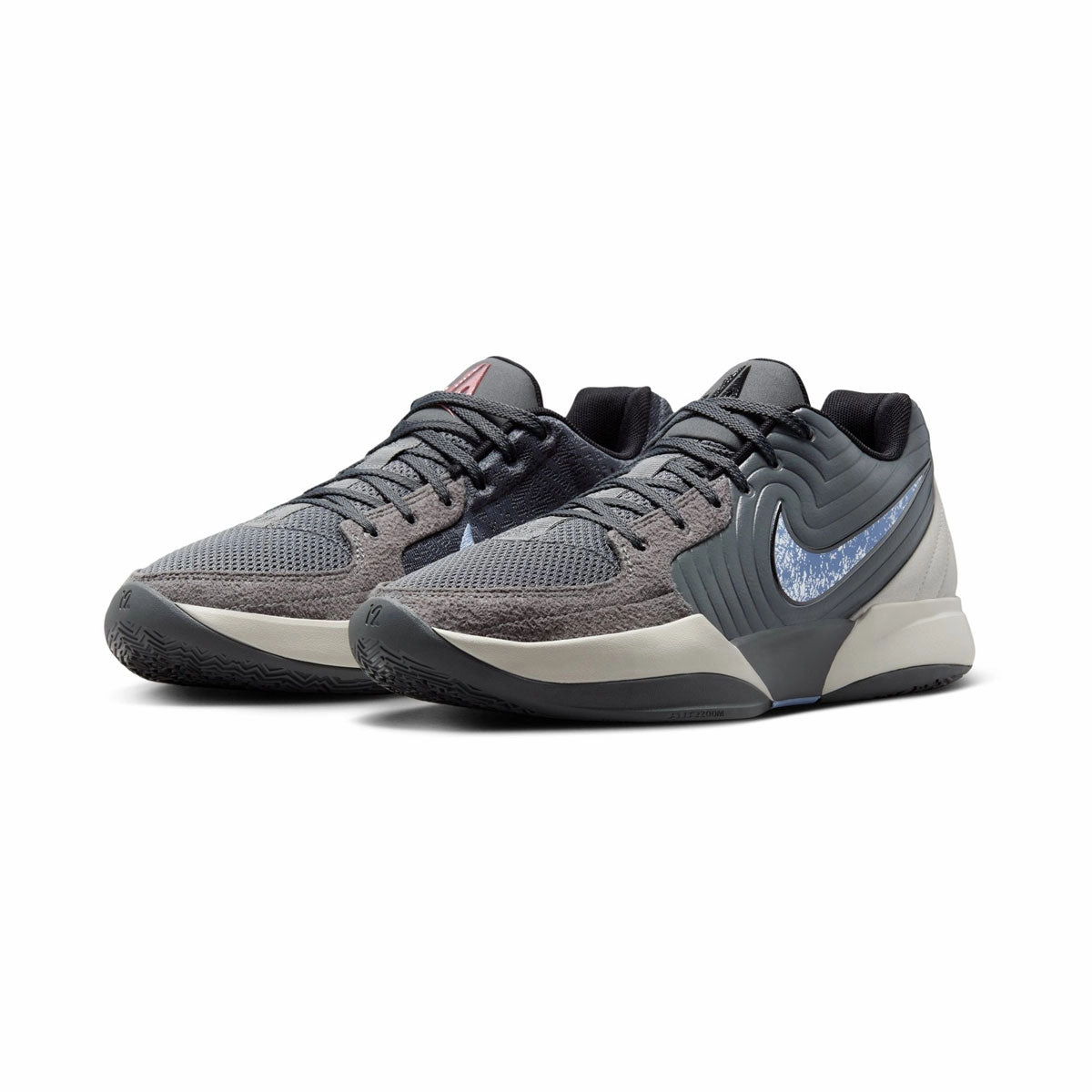 Cushioned Footbed Neutral Stride Design Ja 2 'Exposure Iron Grey' Basketball Shoes
