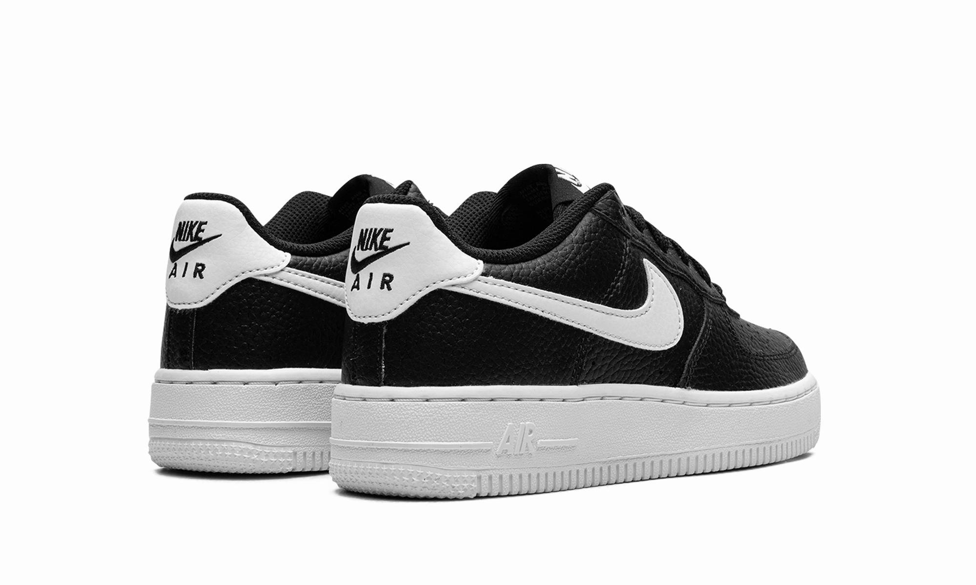 Test Step Air Force 1 GS "Black / White"