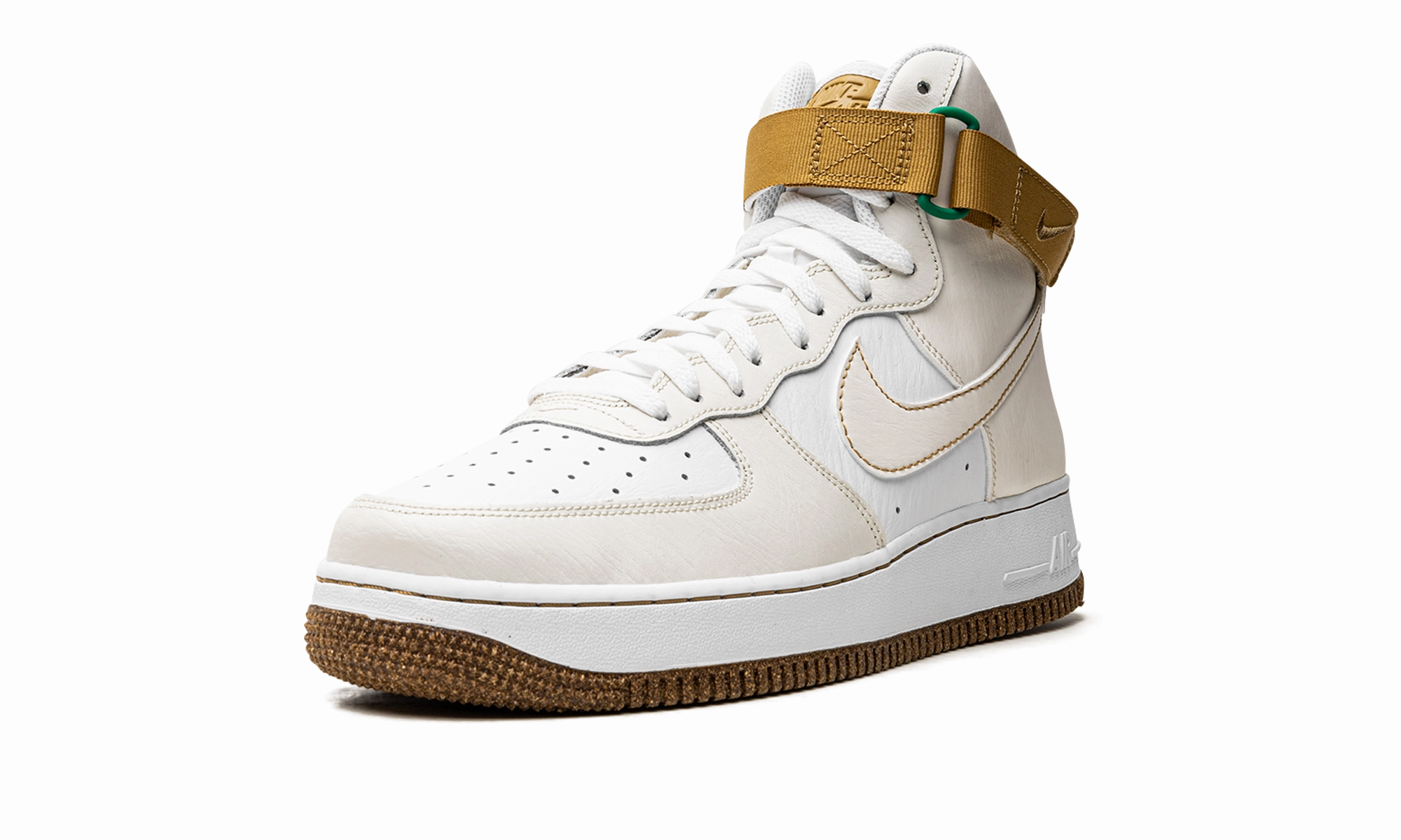 Sand Step Air Force 1 High "Inspected by Swoosh"
