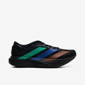 adidas x Pharrell Humanrace Adizero EVO SL Core Black / Semi Court Green - Semi Lucid Blue comfortable wearing experience shoes