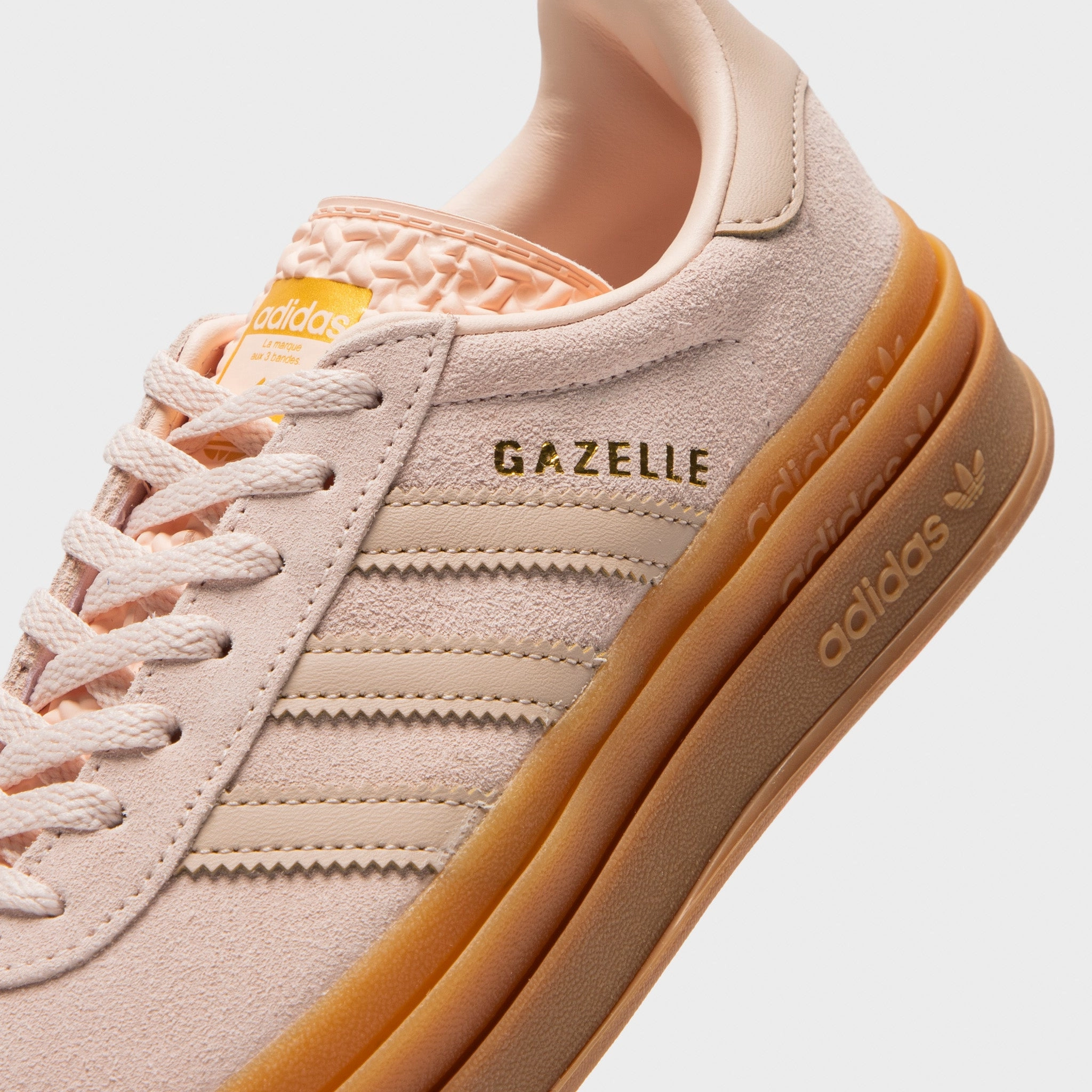 Zero Gravity Engineering adidas Juniors' Gazelle Bold Wonder Quartz / Wonder Taupe - Gum