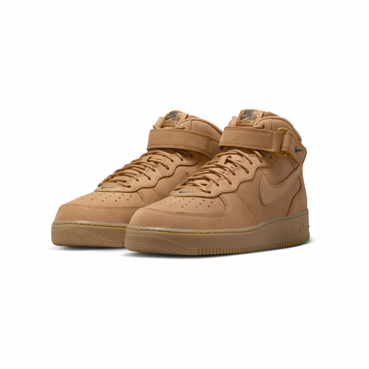 Nike Air Force 1 Mid 'Flax' Men's Shoe Ultra Responsive Bounce Hyper Durability