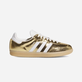ADIDAS ORIGINALS | SAMBA OG { GOLD METALLIC/WHITE-CORE WHITE Popular Pick Smart cushioning