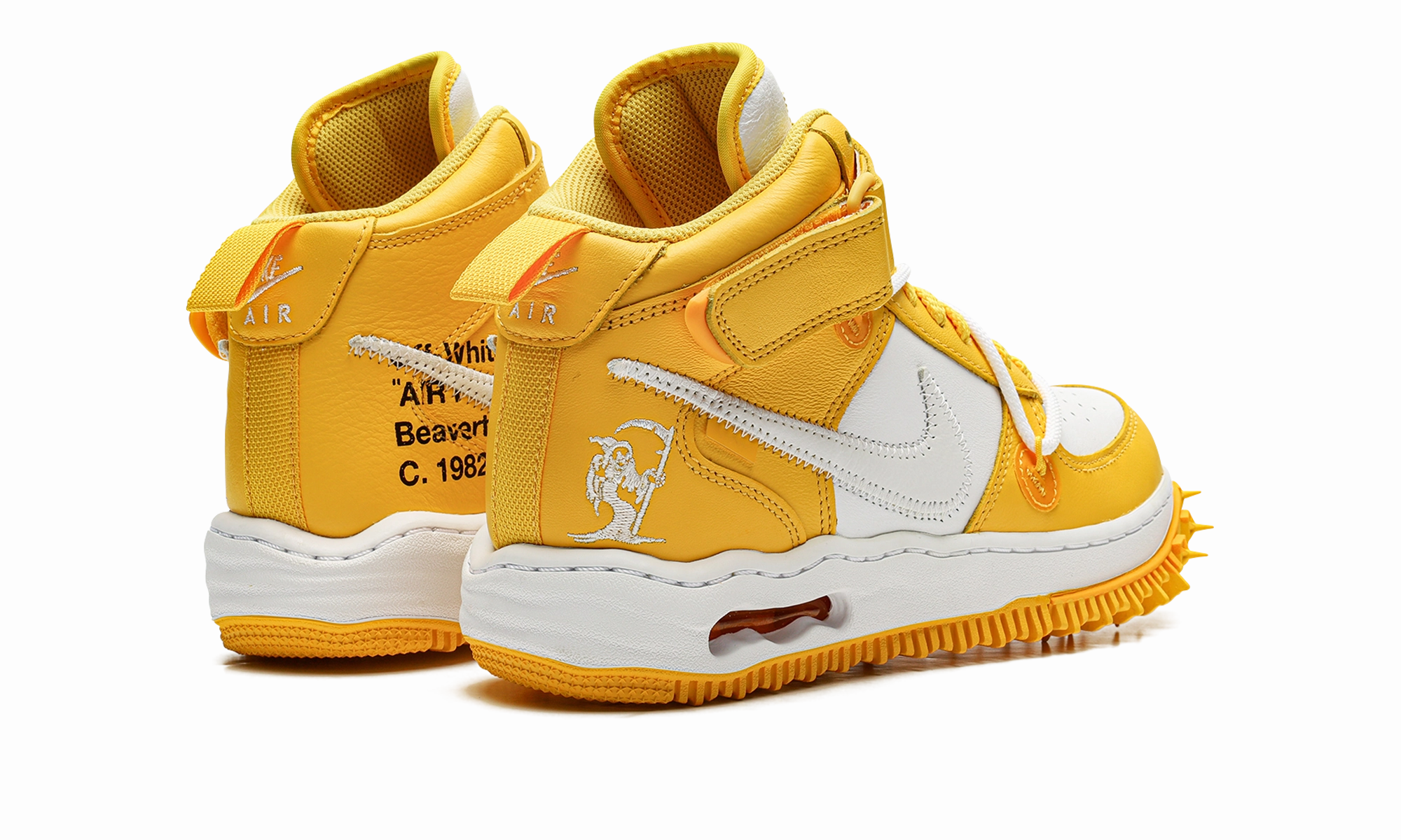 Air Force 1 Mid "Off-White - Varsity Maize" Stable Move City Chic