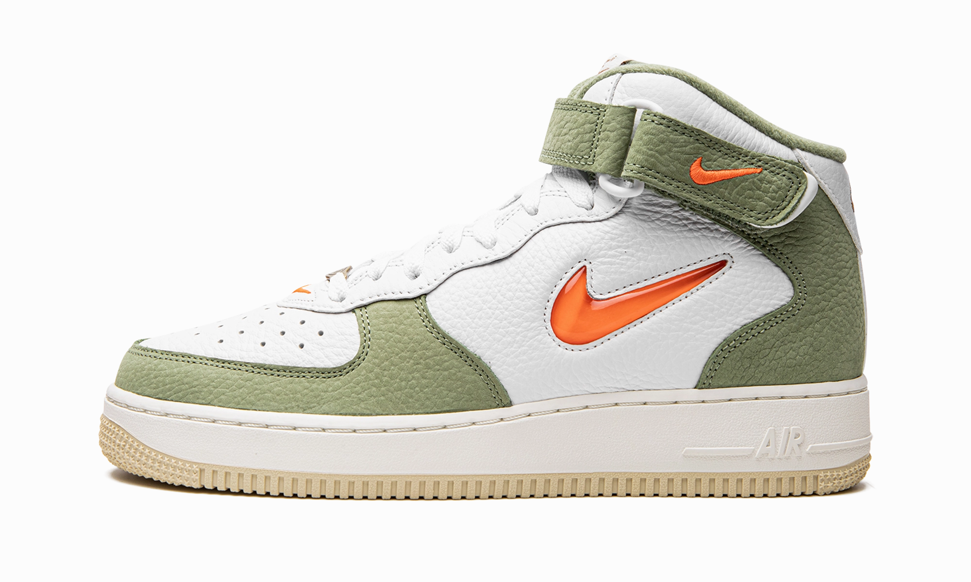 Air Force 1 Mid QS "Jewel Oil Green" Comfort support Fit Mode