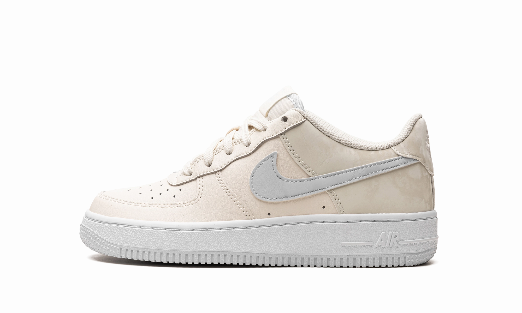 AIR FORCE 1 GS "Pale Ivory / Sea Glass / White / Football Grey" Park Fun