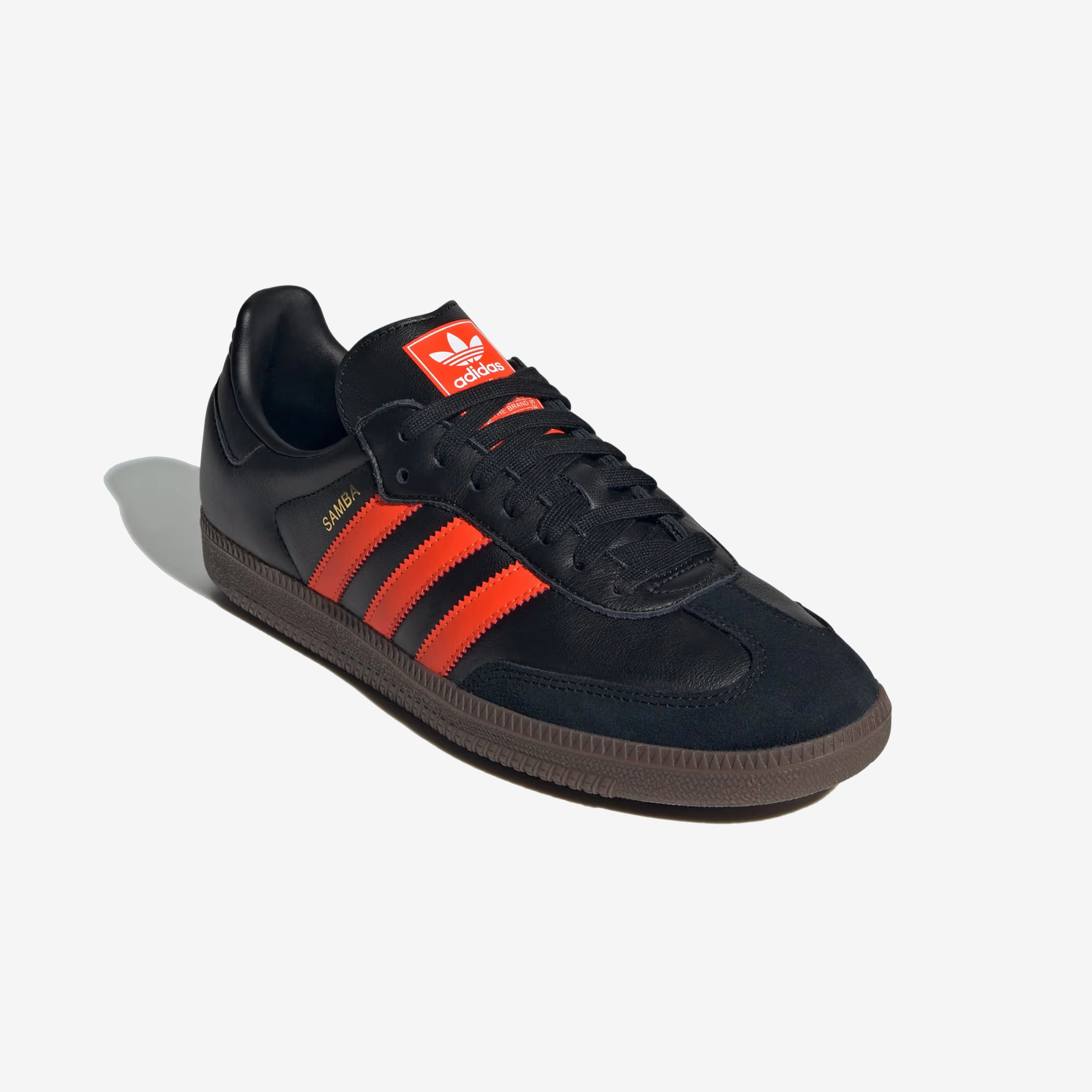 Built For Motion ADIDAS ORIGINALS | SAMBA OG { CORE BLACK/IMPACT ORANGE/GUM