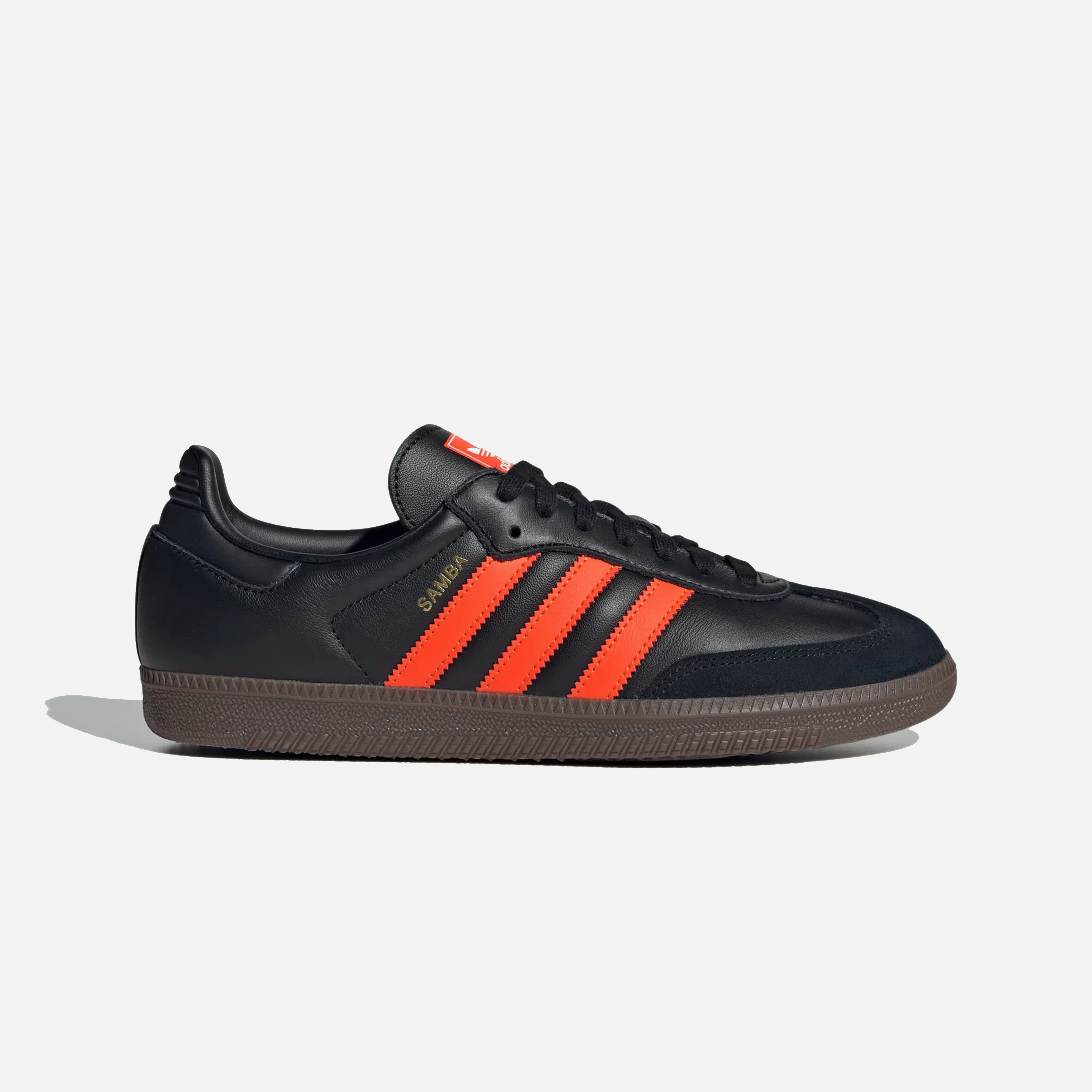 Smooth Entry ADIDAS ORIGINALS | SAMBA OG { CORE BLACK/IMPACT ORANGE/GUM