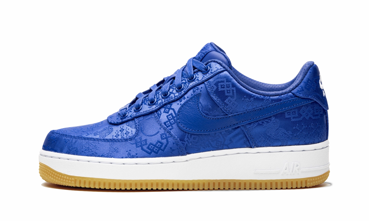 Rain Jog Ease Wear Air Force 1 PRM "Clot - Blue Silk"