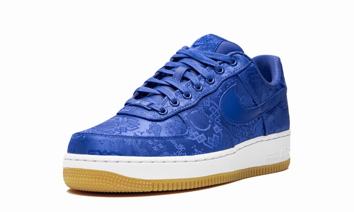Secure fit Air Force 1 PRM "Clot - Blue Silk"