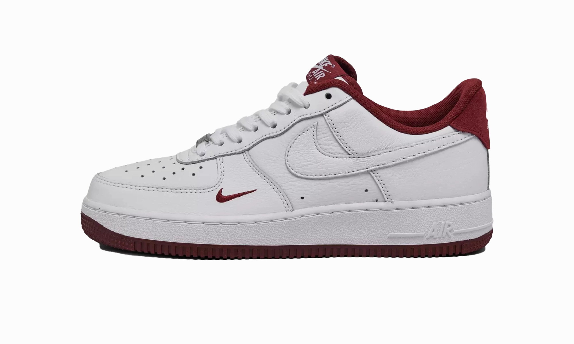 Air Force 1 Low LV8 GS "White Team Red Mini Swoosh" Goal Hike