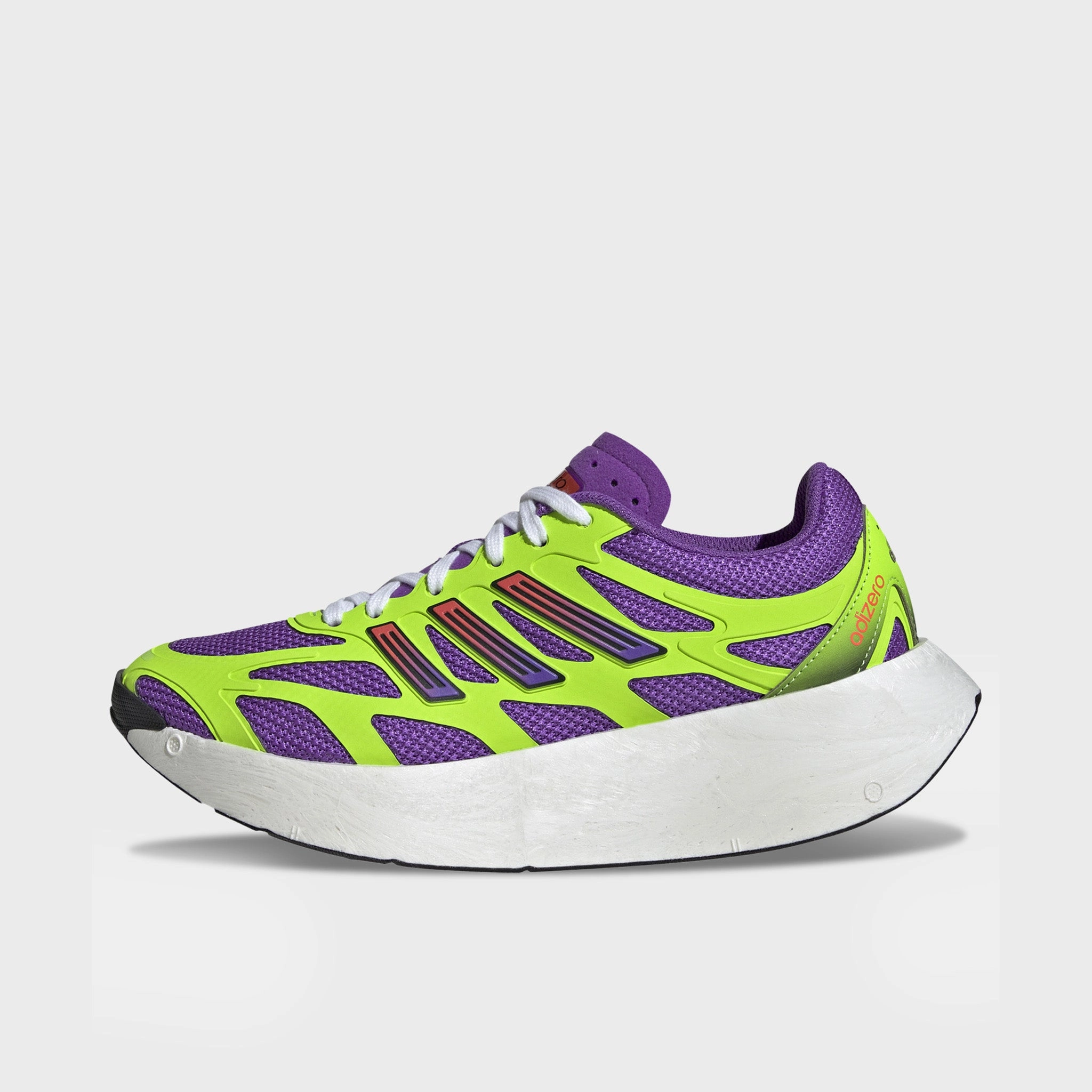 Rolling Gait Design Full Grip adidas Women's Aruku Green / Purple - White