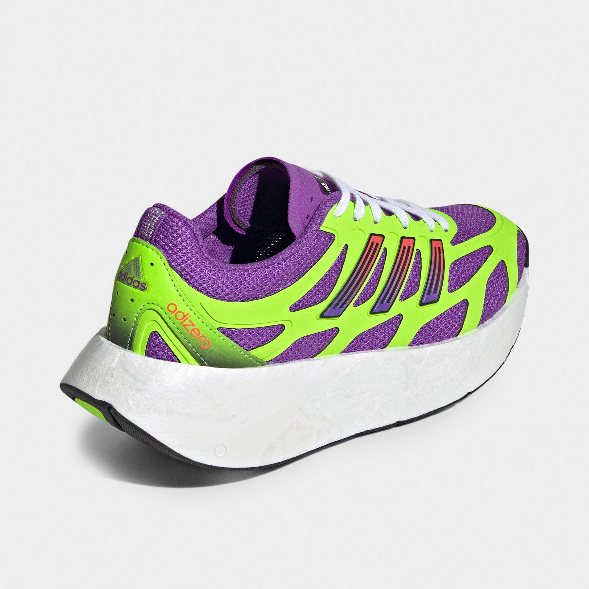 Recycled Material Design Recycled Synthetic Upper adidas Women's Aruku Green / Purple - White