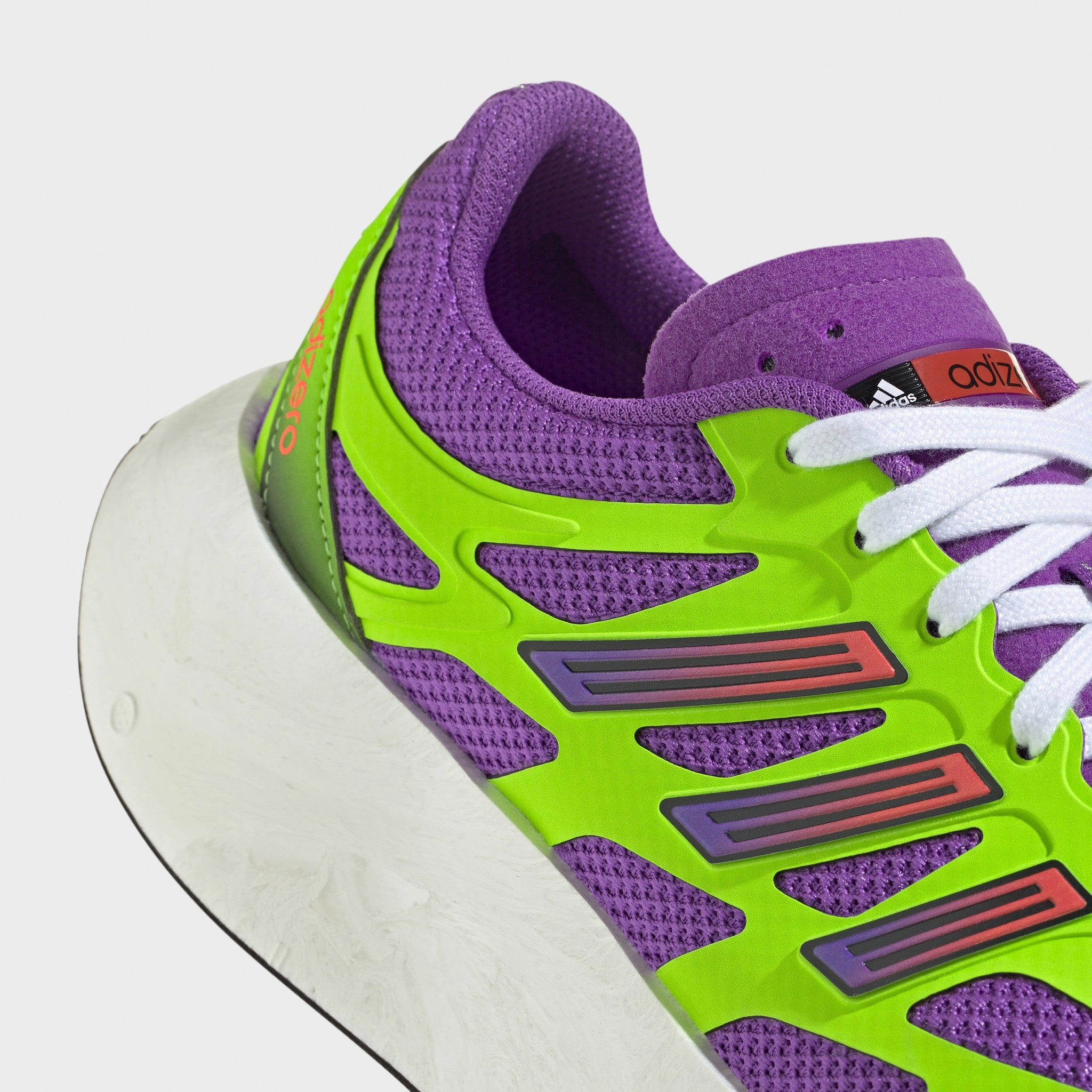 adidas Women's Aruku Green / Purple - White MoldedMidsole Sweat Resistant