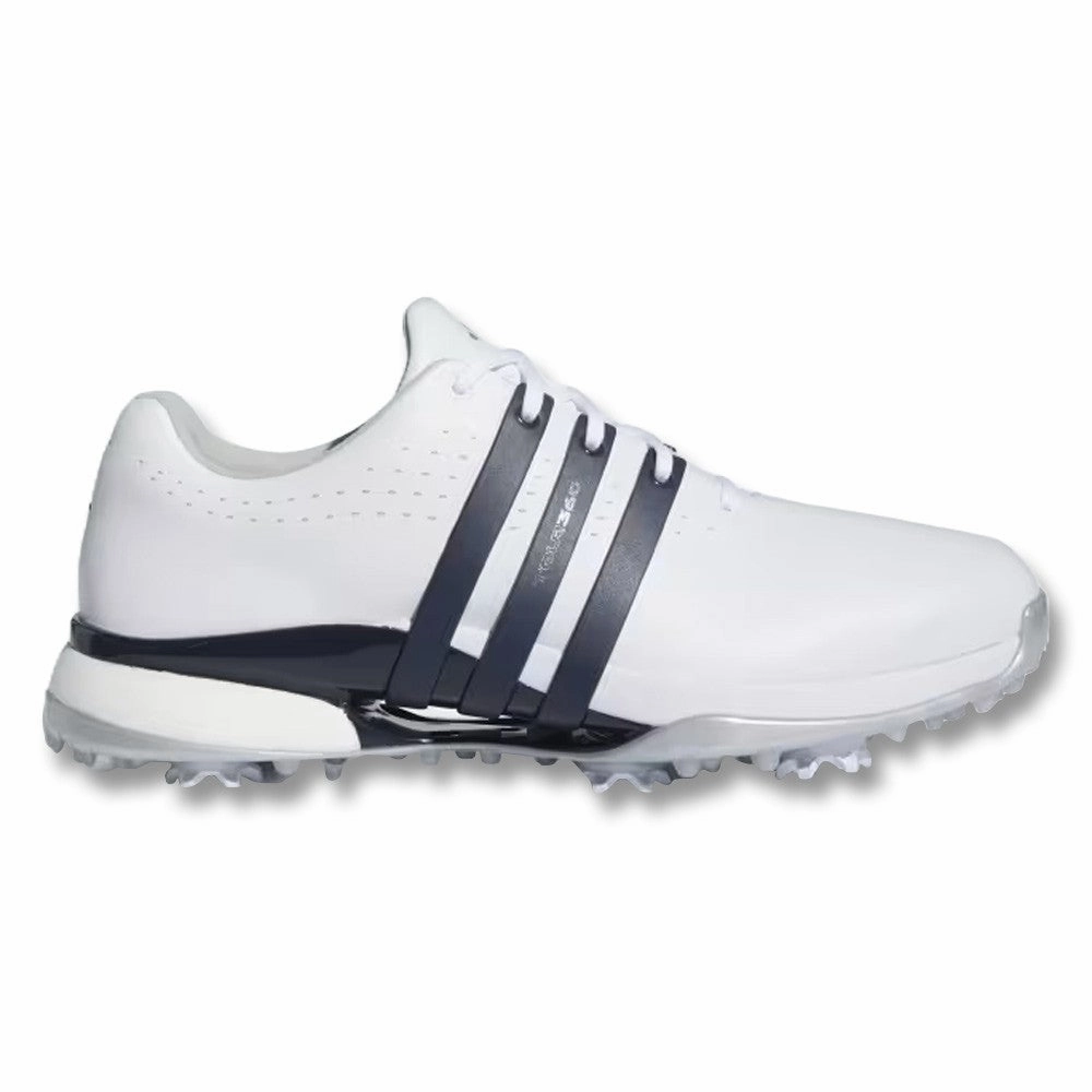 Adidas Tour360 Golf Shoes Cloud White/Collegiate Navy/Silver Metallic - 24 Men Urban Cool