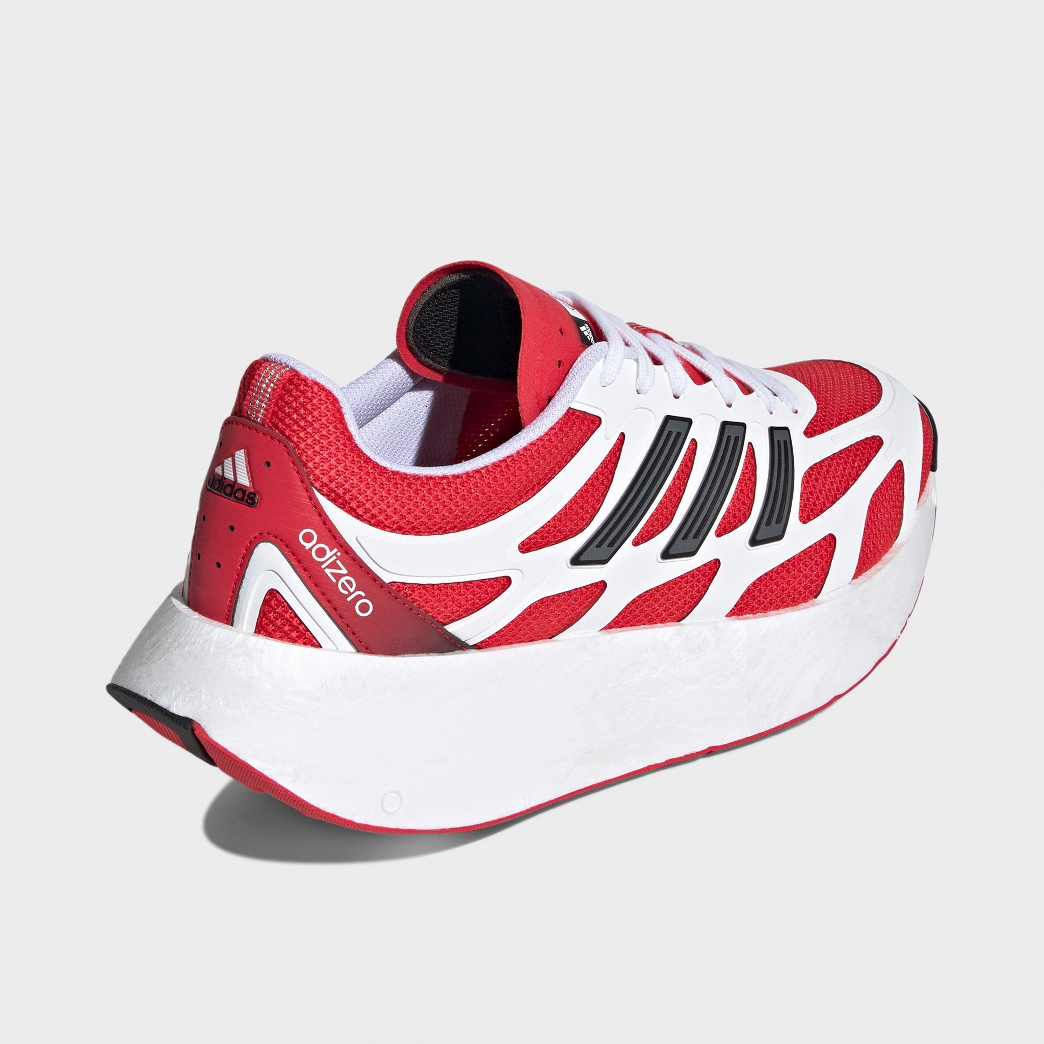 Fashion Edge adidas Adizero Aruku Footwear White / Pure Ruby - Core Black