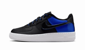 MoistureWicking Flower Path Air Force 1 Low GS "Black / Royal Blue"