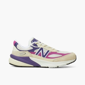 Abrasion Resistant Materials Footwear Focus New Balance MADE in USA U990TD6 Purple / Angora