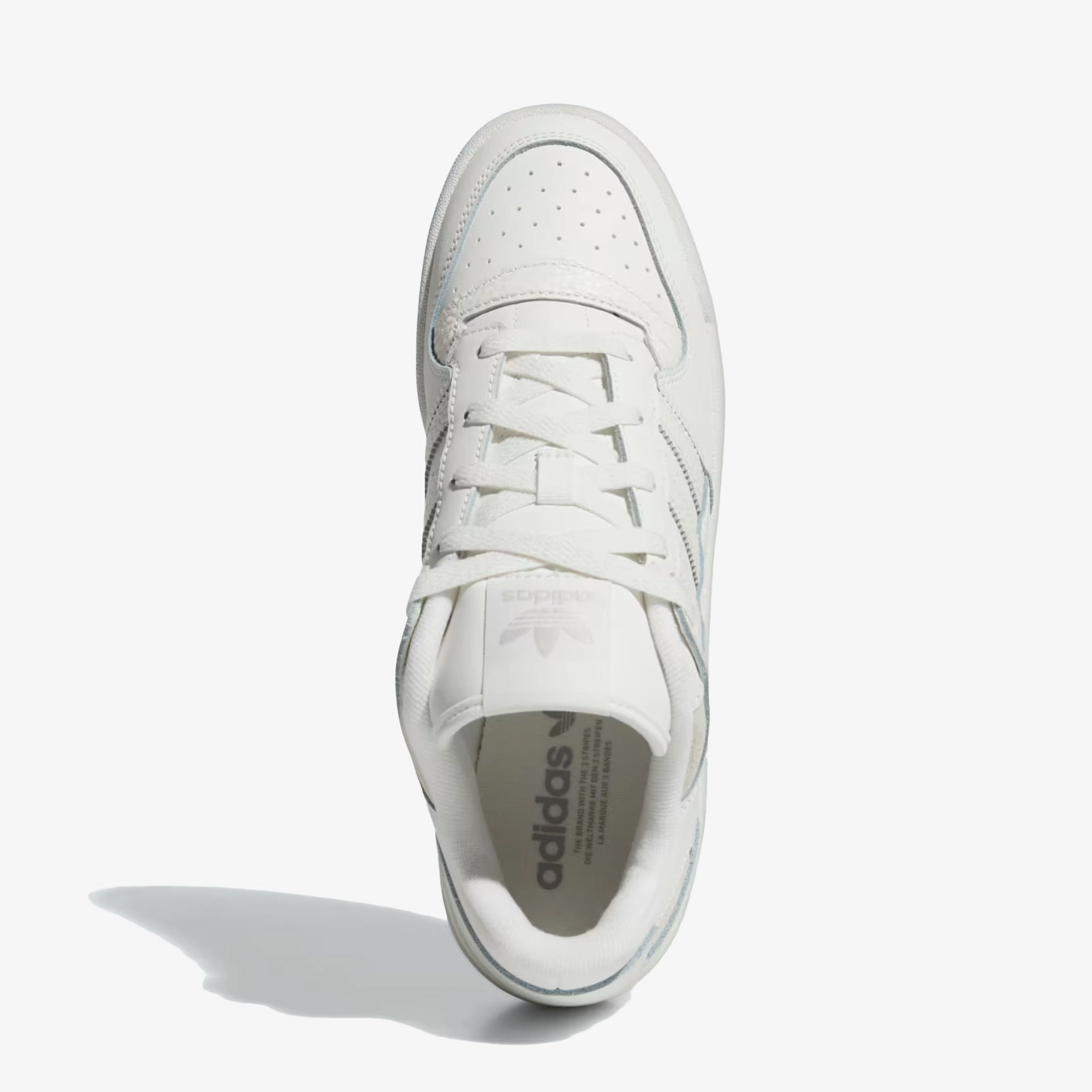 ADIDAS ORIGINALS | FORUM LOW CL { CORE WHITE/CLOUD WHITE/GREY ONE Gym Routine Pressure Distribution Nodes