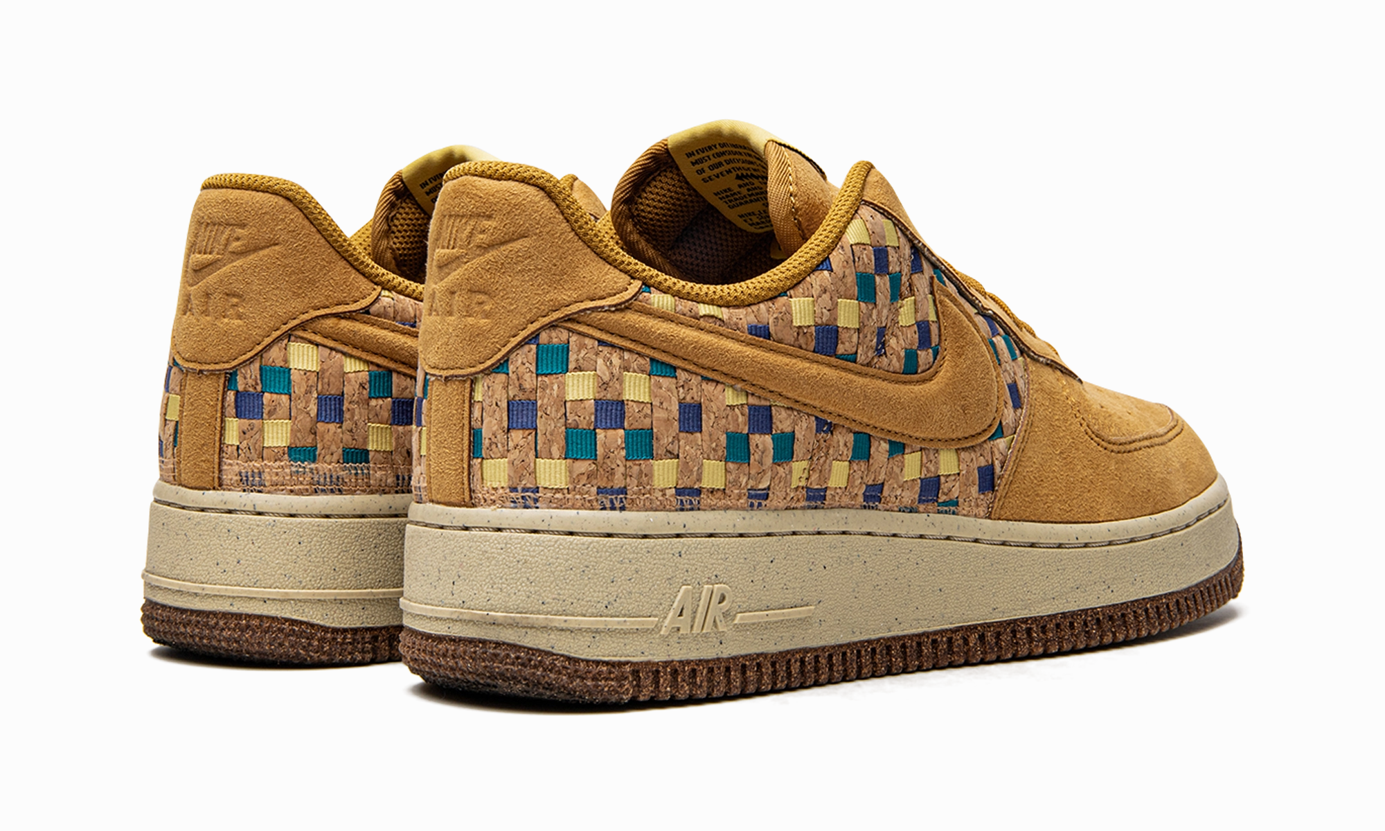 Partner Run Air Force 1 Low N7 "Woven Cork"