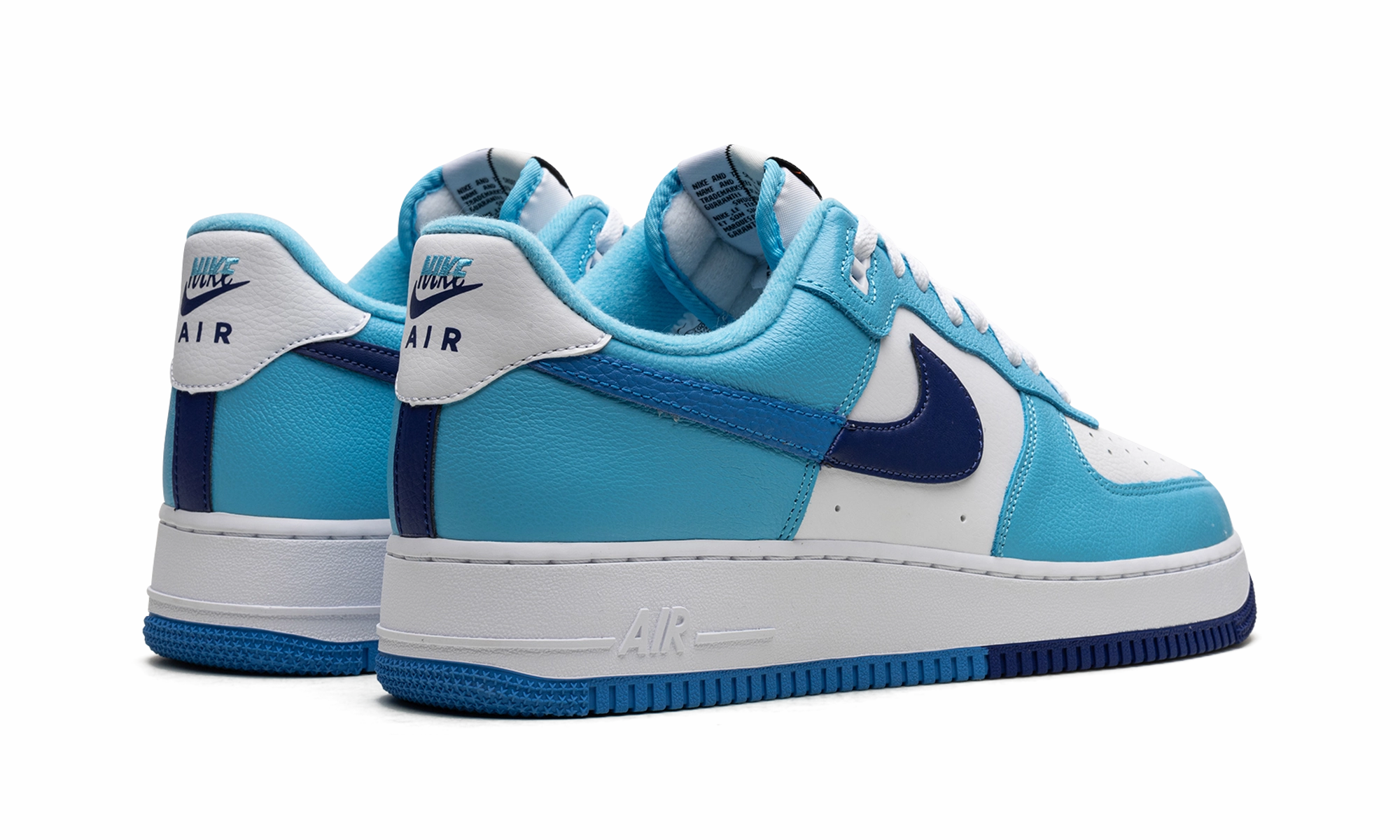 All Day Support Feature School Style Air Force 1 Low "Split - Light Photo Blue"