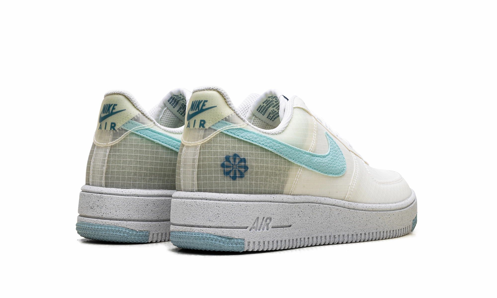 ElasticMaterial Air Force 1 Low Crater GS "White Copa"