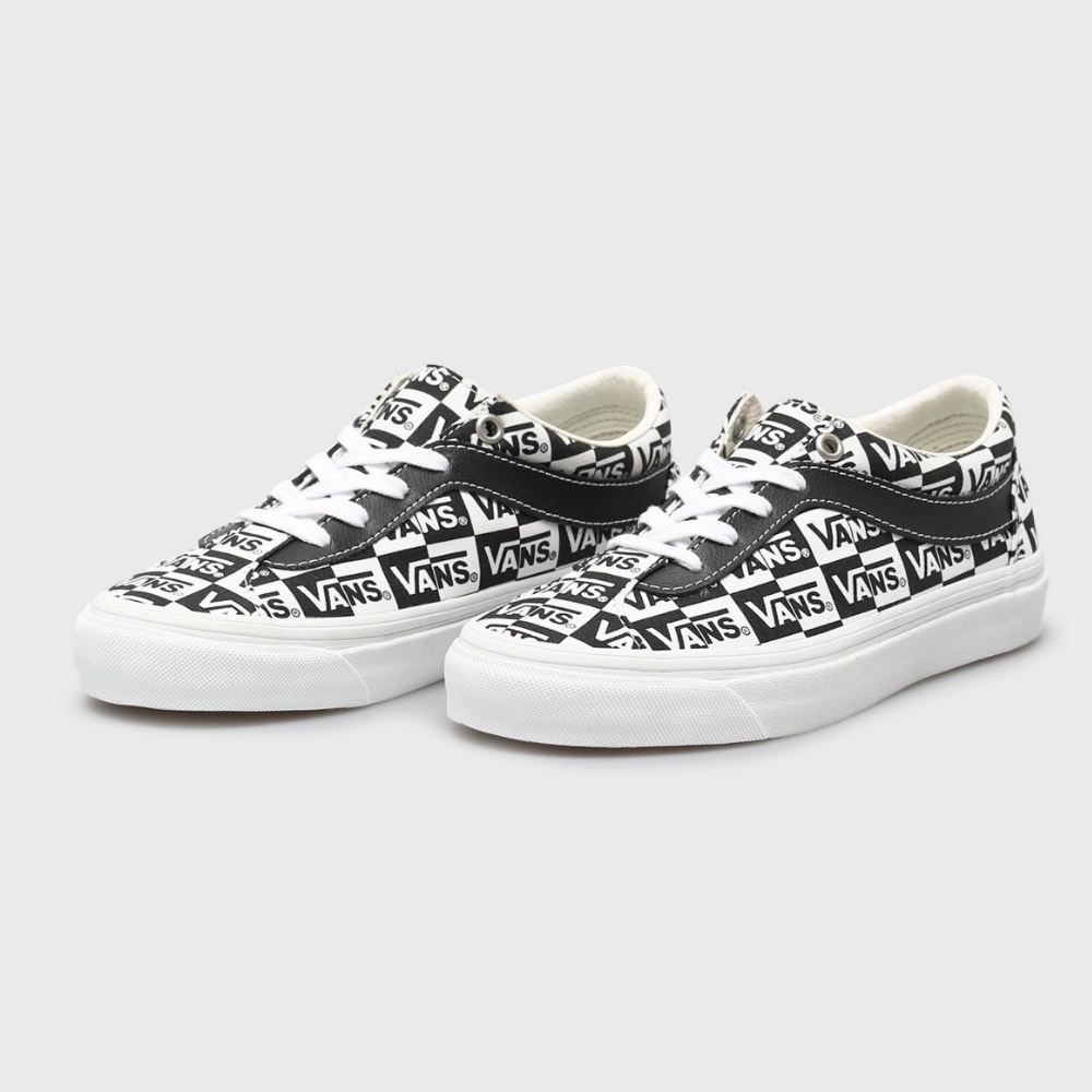 Vans Men's Bold Ni Shoes - True White / Black Classic Vibe