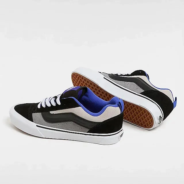 Vans Men's Knu Skool Track Pack Shoes - Black / Blue / Beige Exclusive traction Fashion-forward comfort