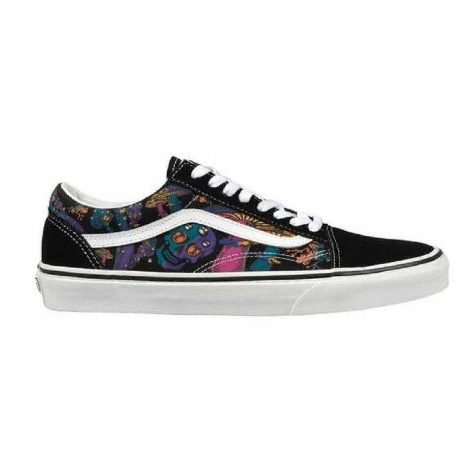 Vans Men's Old Skool Trippy Drip Shoes - Black / Multi Urban Active