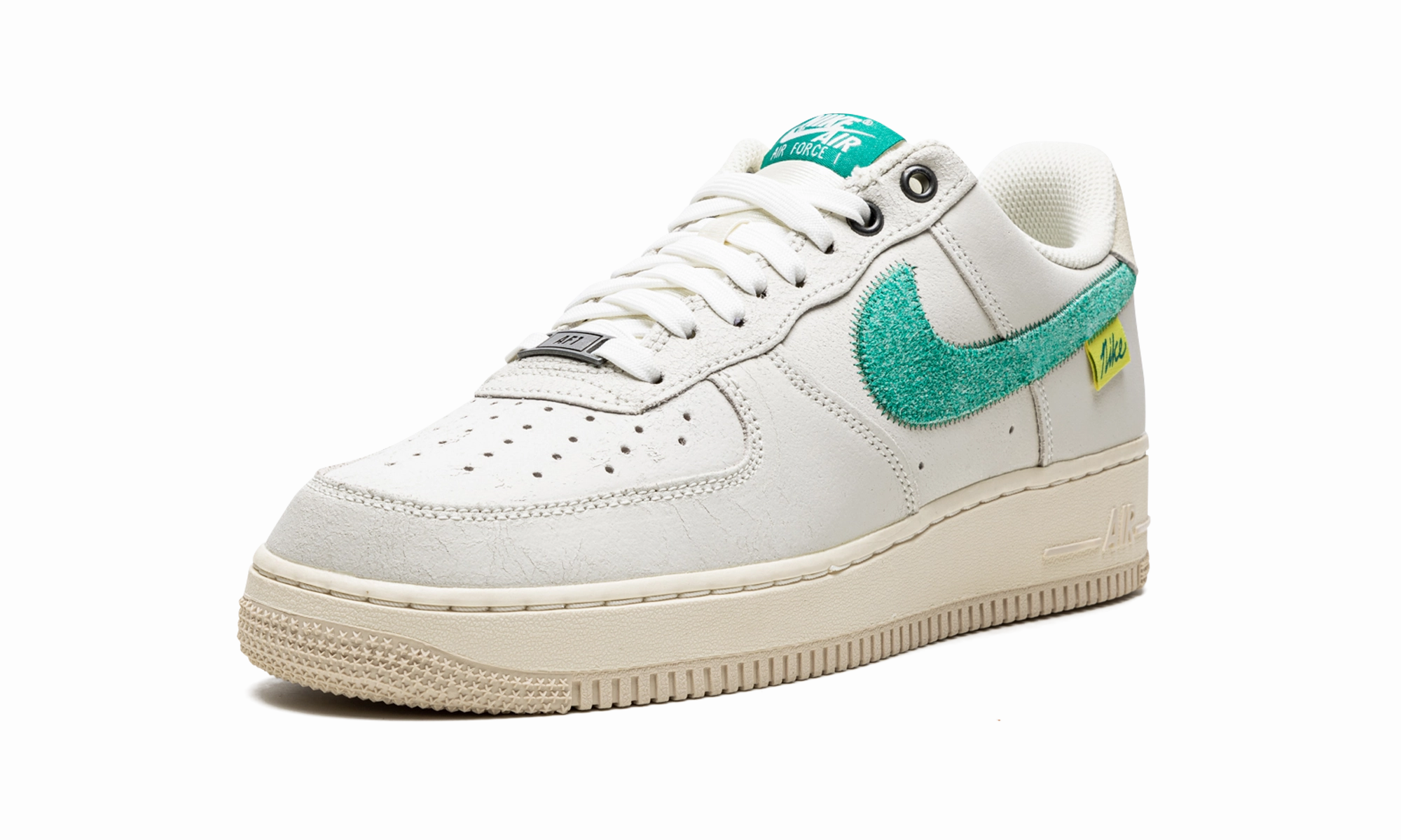 Air Force 1 '07 LV8 "Test of Time - Sail / Green Noise" Rubberized Edge Protection Multi Density Foam