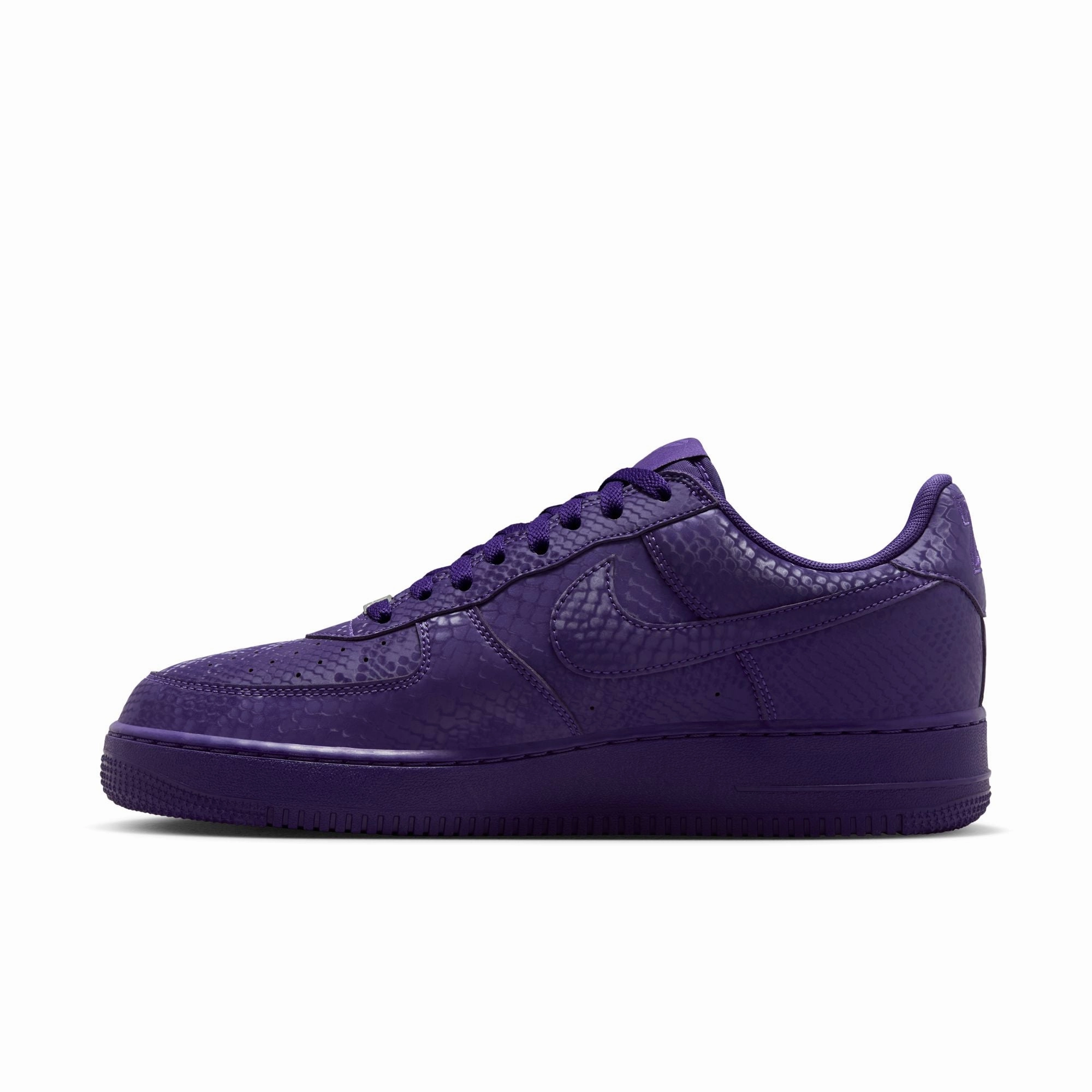 Sneakers Soft Interior Dynamic Motion Grooves Kobe Air Force 1 Low 'Court Purple' Men's Shoes