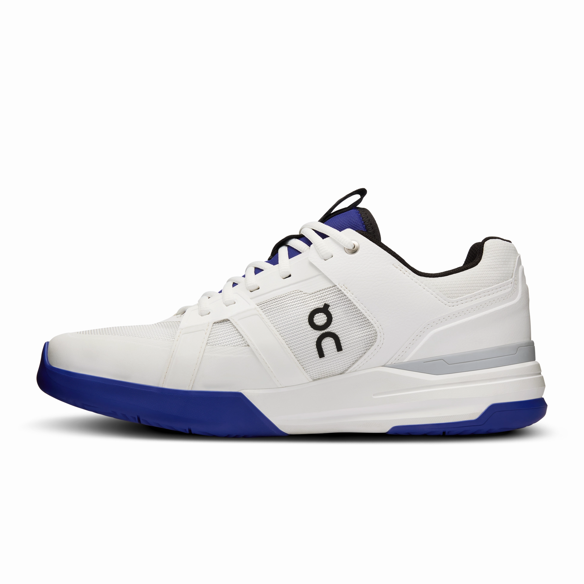On Running Men's The Roger Clubhouse Pro Shoes - Undyed / Indigo Elastic Lacing System Slim wear