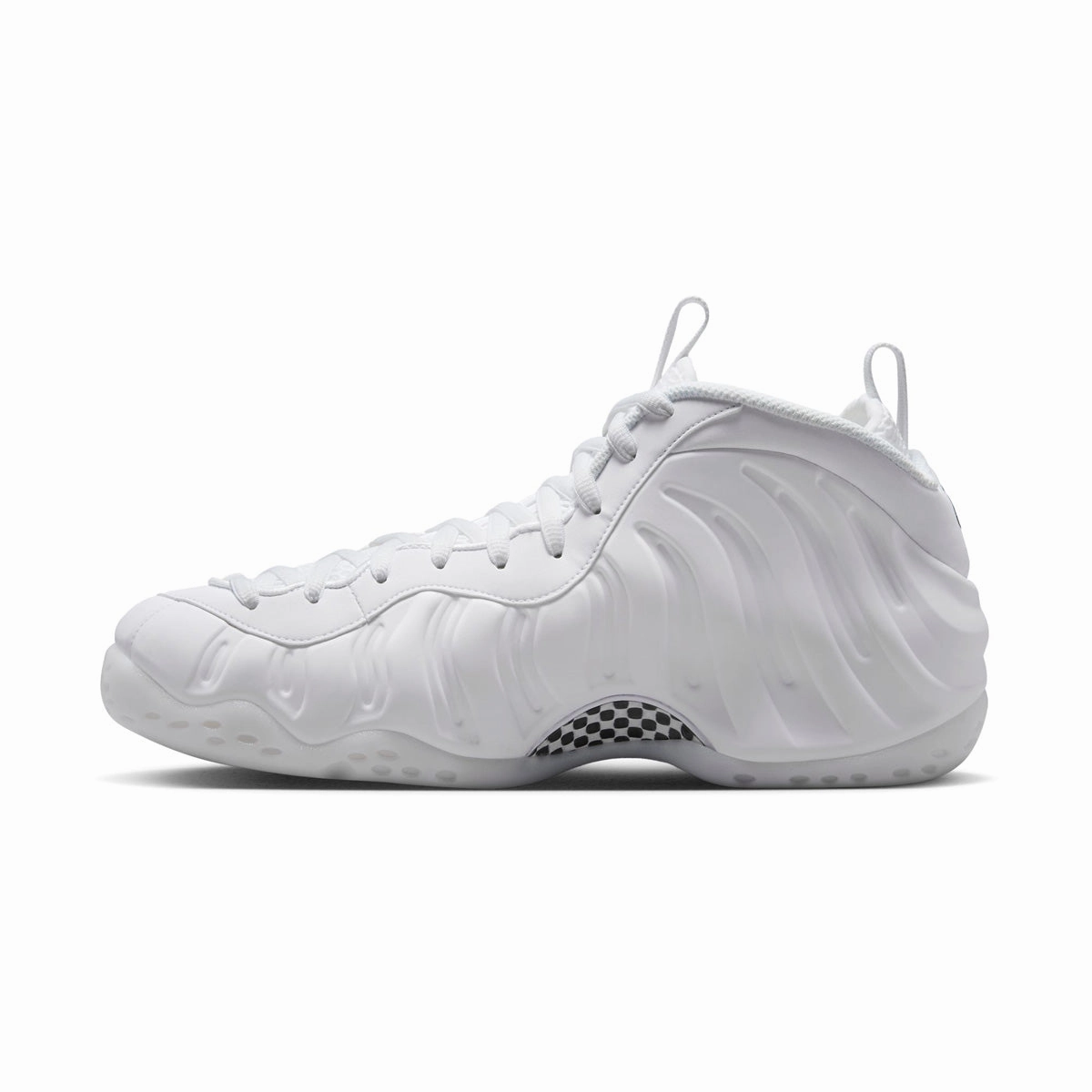 Shock Diffusion Layer Wear Resistant Toe Guard Nike Air Foamposite One 'Triple White' Men's Shoes