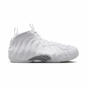 Nike Air Foamposite One 'Triple White' Men's Shoes Radial Traction TPU Heel Counter