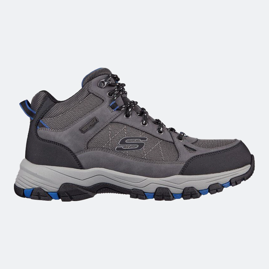 Men's Wide Fit Skechers 204477 Selmen Melano Hiking Boots Modern Comfort