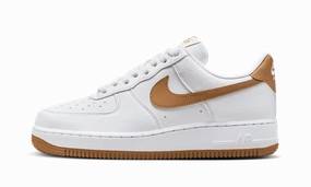 Air Force 1 Low '07 WMNS "Next Nature White Flax" School Jog