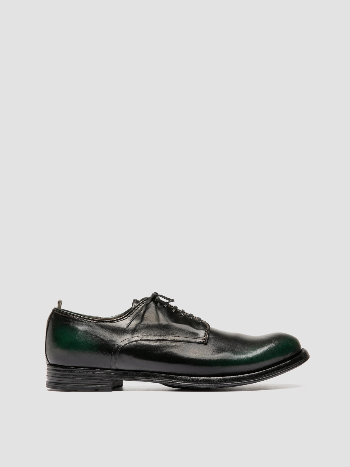 Subtle Feel ANATOMIA 012 - Green Leather Derby Shoes
