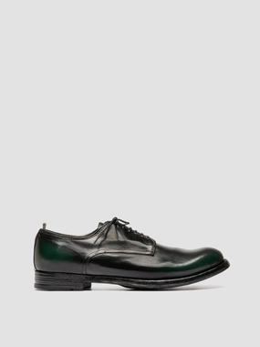 Subtle Feel ANATOMIA 012 - Green Leather Derby Shoes