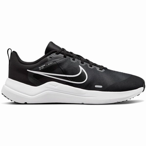 Nike Men's Downshifter 12 Shoes - Black / Dark Smoke Grey / Pure Platinum / White Comfort Upgrade Chill Time