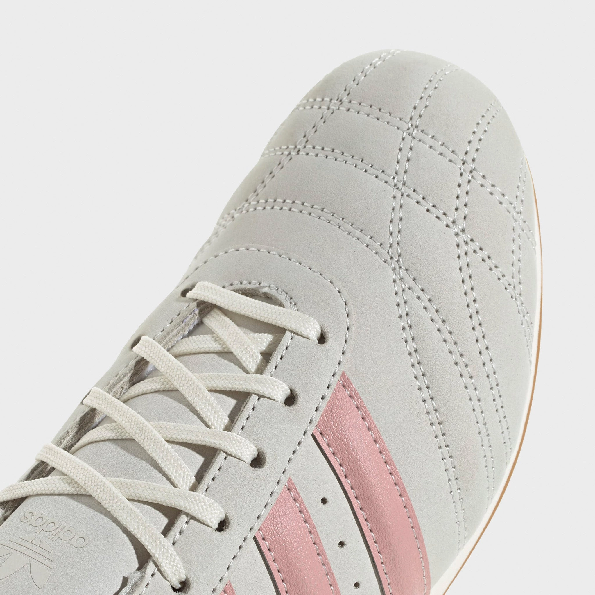 adidas Women's Taekwondo Lace Off White / Wonder Mauve - Gum Bendable Flex Zone Design