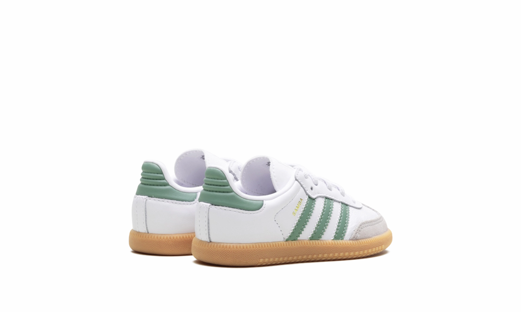 Tide Jog Sock Liner Fit Samba OG TD "Cloud White SIlver Green"