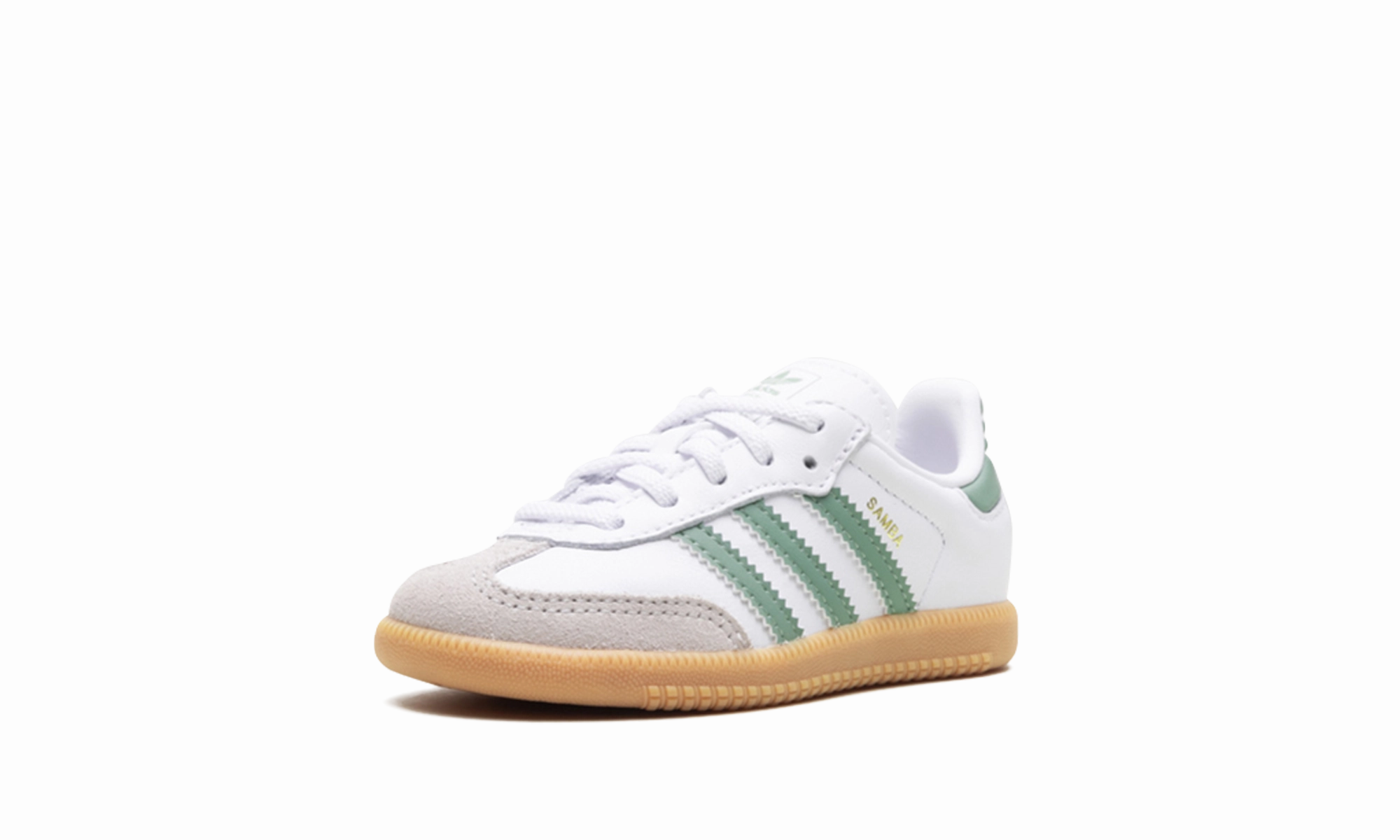 Samba OG TD "Cloud White SIlver Green" Walk Daily Fashionable Design
